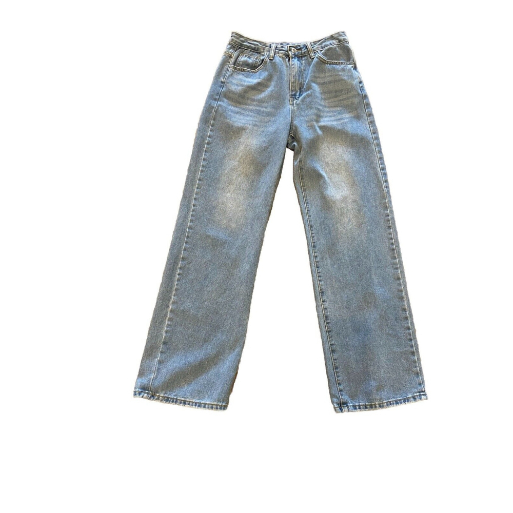 SHEIN Denim wide leg jeans Size 4. Summer School Work Outdoors Casual Vacation